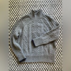 Alex Mill Fisherman Cable Knit Wool Sweater